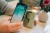 Power bank, külső akkumulátor, mágneses (vezeték nélküli), 10.000mAh, kitámasztó, VERBATIM "Charge n Go", zöld